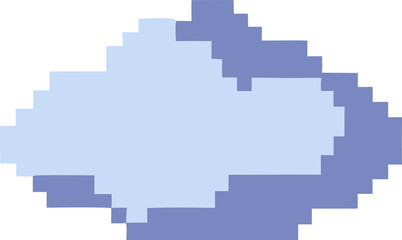 Fototapeta premium pixel cloud