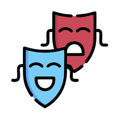 comedy and tragedy mask