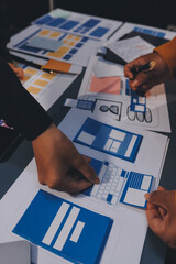 The designer team is designing the uxui system to make the uxui system work well on new phones and...
