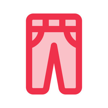 recommend clip art: jeans outline fill icon
