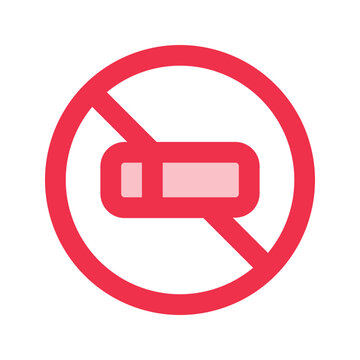 recommend clip art: no smoking outline fill icon