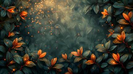 autumn leaves background