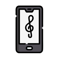 mobile phone with qr code