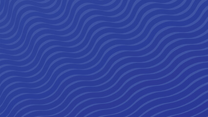 Dark blue wavy line pattern abstract background for backdrop or fabric style