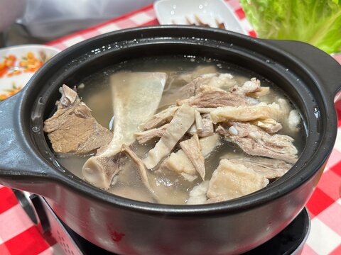 Beef Brisket in Clear Broth, Hong Kong famous cuisine, beef and soup, hot pot