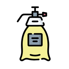 bottle isolated on white