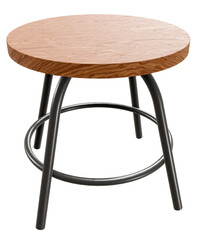 Compact and Functional: This low stool is perfect for smaller spaces and can be used as a side table, footstool, or additional seating.