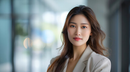 Fototapeta premium portrait of a businesswoman