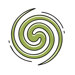 abstract spiral background