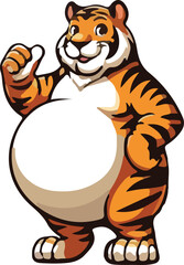 Create Tiger Vectors Design 