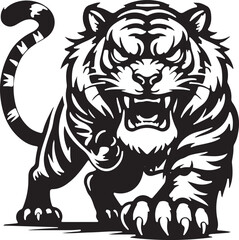 Create Tiger Vectors Design 