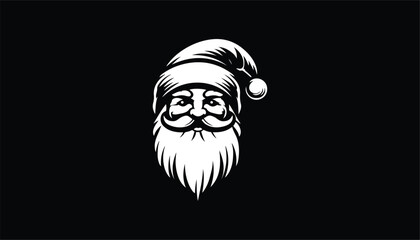 Santa Claus vector icon Illustration