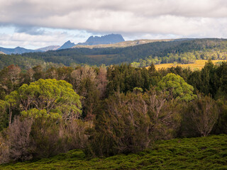 Obraz premium View of Cradle Mountain Tasmania