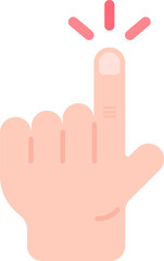 finger point click hands gesture tap