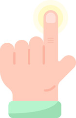 finger point click hands gesture tap