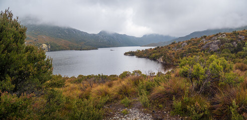 Dove Lake Cradle Mountain Tasmania Panorama