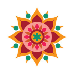 Traditional Indian Mandala Art: Intricate Vector Illustrations
