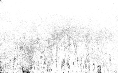 Distressed black texture. Dark grainy texture on white background. Dust overlay textured. rain noise particles. Vector illustration.