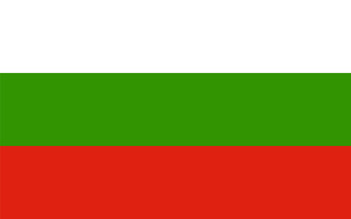 Obraz premium National flag of Bulgaria country. Bulgarian flag banner vector illustration 