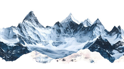 Fototapeta premium swiss mountains in winter