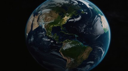 Earth, Civilization, Light, Glow, Radiation, Planet, Space, Universe, Continents, Land, Water, Seas, Cities