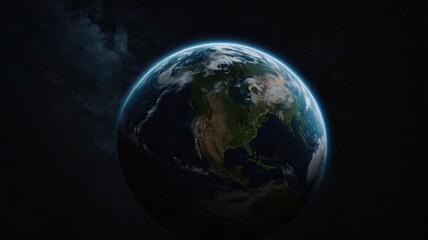 Earth, Civilization, Light, Glow, Radiation, Planet, Space, Universe, Continents, Land, Water, Seas, Cities