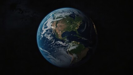 Fototapeta premium Earth, Civilization, Light, Glow, Radiation, Planet, Space, Universe, Continents, Land, Water, Seas, Cities