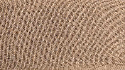 Jute hessian sackcloth canvas woven texture pattern background. Jute hessian burlap. Vector illustration.