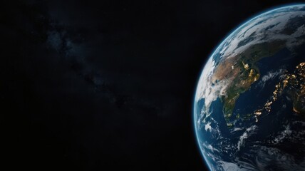 Earth, Civilization, Light, Glow, Radiation, Planet, Space, Universe, Continents, Land, Water, Seas, Cities