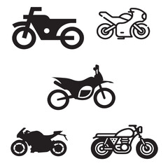 Obraz premium Motorbike vector design 
