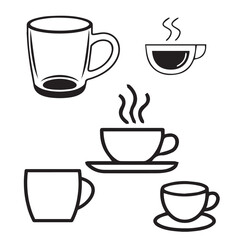 Cup vector design 