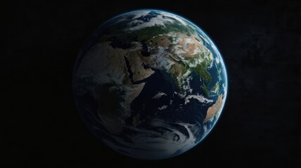 Earth, Civilization, Light, Glow, Radiation, Planet, Space, Universe, Continents, Land, Water, Seas, Cities