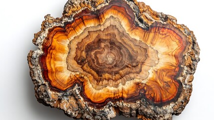 Fototapeta premium Petrified Wood Slice