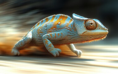 Obraz premium chameleon