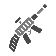 Obraz premium Gun Icon