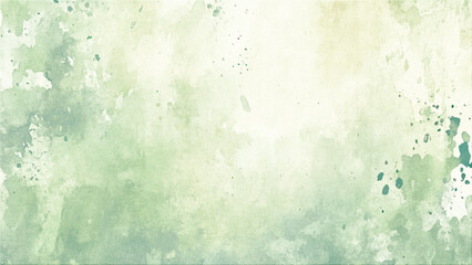 Green watercolor background for textures backgrounds and web banners design, Old texture. Brushed Painted Abstract Background. Brush stroked painting. 