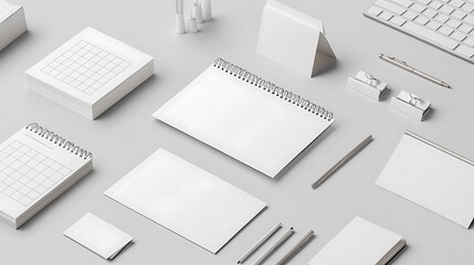 Blank Stationery Mockup