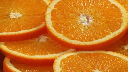 fresh orange sliced - Powered by Adobe