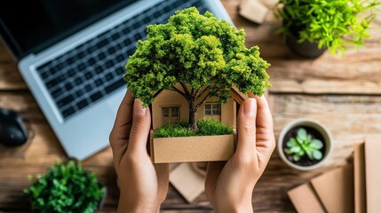 Creating a sustainable home office involves choosing eco-friendly materials, reducing paper use, and optimizing energy consumption.