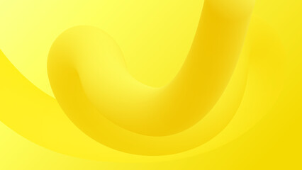 ABSTRACT BACKGROUND ELEGANT GRADIENT 3D FLUID DYNAMIC WAVES SMOOTH LIQUID YELLOW COLORFUL DESIGN TEMPLATE GOOD FOR MODERN WEBSITE, WALLPAPER, COVER DESIGN 