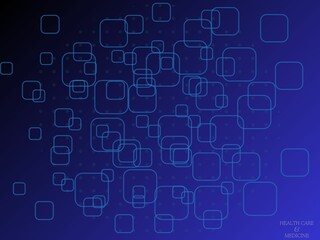 Obraz premium This blue gradient geometric abstract background showcases a stunning interplay of geometric shapes and gradients, seamlessly transitioning from deep navy to lighter azure tones.
