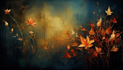 Fototapeta premium Colorful Ornate grunge Background texture. Generative Image