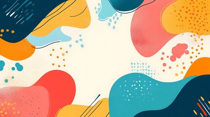 Fototapeta premium Abstract Watercolor Background with Pastel Colors