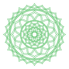 ornamental round pattern mandala 