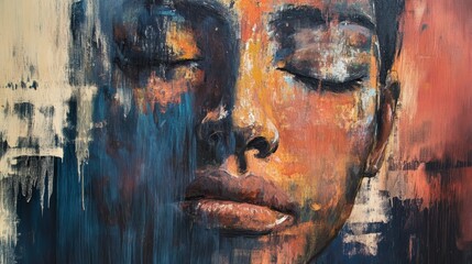 Discuss the relationship between abstract art and mindfulness.