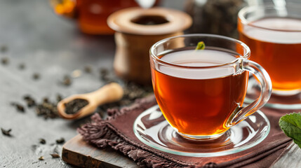 Rooibus tea traditional south africa antioxidant beverage with