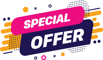 Special Offer Sale Banner Design Graphic