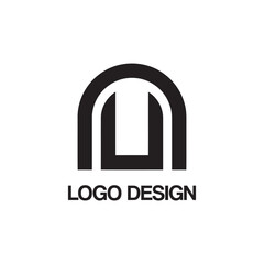 au logo design template