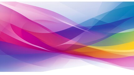 Abstract colorful waves background.