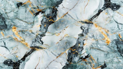 An elegant carpet with a colorful marble motif in stock.